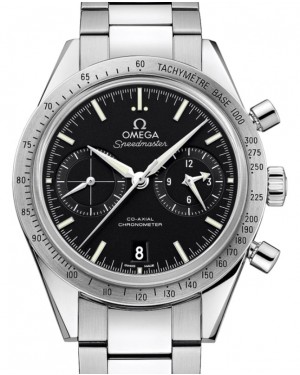Omega Speedmaster '57 Co-Axial Chronometer Chronograph 41.5mm Black Dial Stainless Steel Bracelet 331.10.42.51.01.001 - BRAND NEW