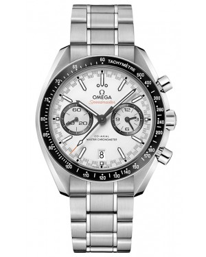 Omega Speedmaster Two Counters Racing 44.25mm Steel White Dial 329.30.44.51.04.001