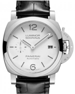 Panerai Luminor Quaranta Stainless Steel 40mm White Dial PAM01271 - BRAND NEW