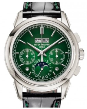 Patek Philippe Grand Complications Chronograph Perpetual Calendar Green Dial 5270P-014 - BRAND NEW