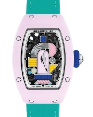 Richard Mille Automatic Winding Coloured Ceramic Blush Pink RM 07-01 - BRAND NEW