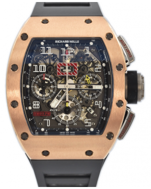 Richard Mille Automatic Flyback Chronograph Rose Gold/Titanium RM 011