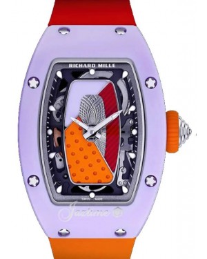Richard Mille Automatic Winding Coloured Ceramic Pastel Lavender RM 07-01 - BRAND NEW