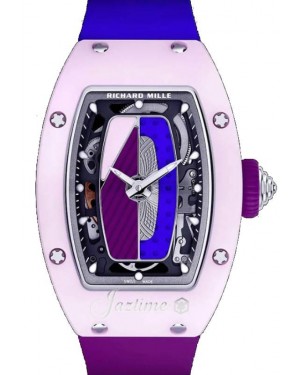 Richard Mille Automatic Winding Coloured Ceramic Pastel Pink RM 07-01 - BRAND NEW
