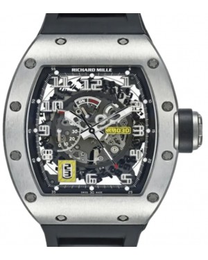 Richard Mille Automatic Winding with Declutchable Rotor White Gold RM 030 - BRAND NEW