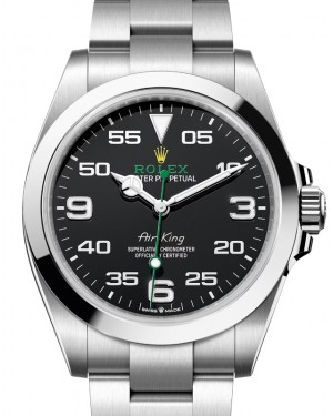 Rolex Air-King Stainless Steel 40mm Black Dial Oyster 126900 - BRAND NEW