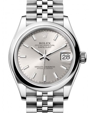 Rolex Datejust 31 Stainless Steel Silver Index Dial & Domed Bezel Jubilee Bracelet 278240 - BRAND NEW