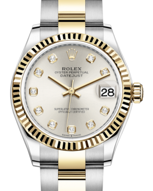Two-Tone Yellow-Gold/Steel Fluted Bezel Rolex Lady-Datejust 31 Watches ON  SALE