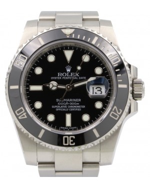 Rolex Submariner Date Stainless Steel 40mm Black Dial 116610LN - PRE-OWNED 