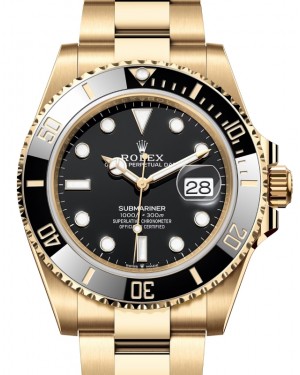 Rolex Submariner Date Yellow Gold 41mm Black Dial 126618LN - BRAND NEW