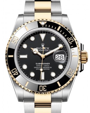 Rolex Submariner Date Yellow Gold/Steel 41mm Black Dial 126613LN - BRAND NEW