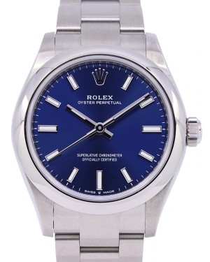 Rolex Oyster Perpetual 31 Blue Index Dial 277200 - PRE-OWNED