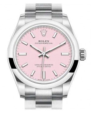 Rolex Oyster Perpetual 31 Candy Pink Index Dial 277200 - BRAND NEW