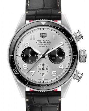 Tag Heuer Autavia Flyback Chronometer Chronograph Stainless Steel 42mm Grey Dial CBE511B.FC8279 - BRAND NEW