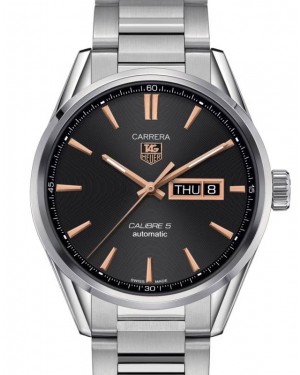 Tag Heuer Carrera Stainless Steel 41mm Black Dial WAR201C.BA0723 - BRAND NEW