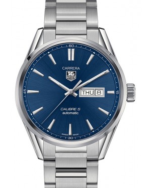 Tag Heuer Carrera Stainless Steel Blue Index Dial & Stainless Steel Bracelet  WAR201E.BA0723 - BRAND NEW
