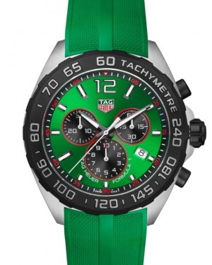 Tag Heuer Formula 1 Quartz Chronograph Stainless Steel 43mm Green Dial CAZ101AP.FT8056 - BRAND NEW