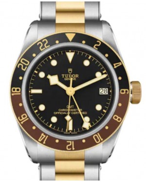 Tudor Black Bay GMT S&G Steel/Yellow Gold Black Dial Bracelet 41mm M79833MN-0001