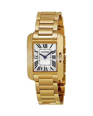 CARTIER W5310014 TANK ANGLAISE 18K YELLOW GOLD BRAND NEW