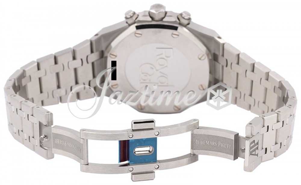 Audemars Piguet Royal Oak Selfwinding Chronograph Stainless Steel  Ruthénium-Toned Index Dial & Fixed Bezel Steel Bracelet  26315ST.OO.1256ST.02 - BRAND NEW