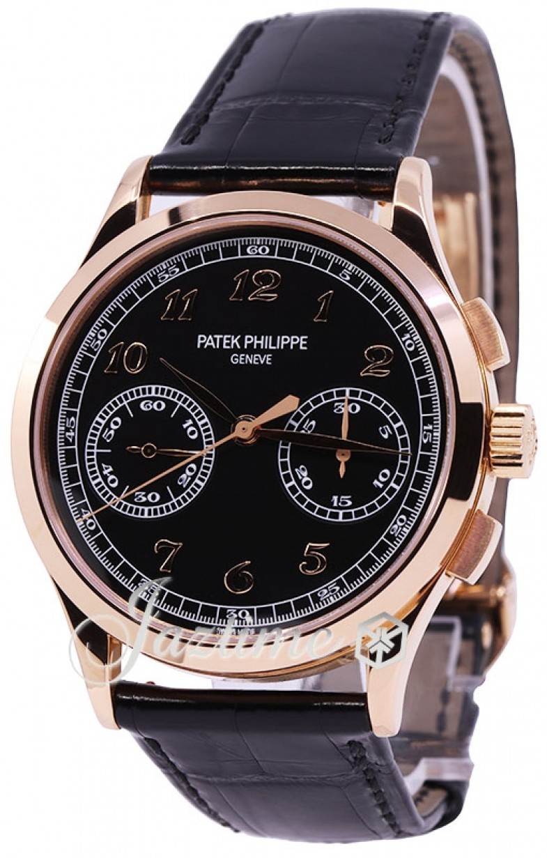 Patek Philippe 5170R-010 Complications 39.4mm Black Opaline Arabic Rose  Gold Leather BRAND NEW