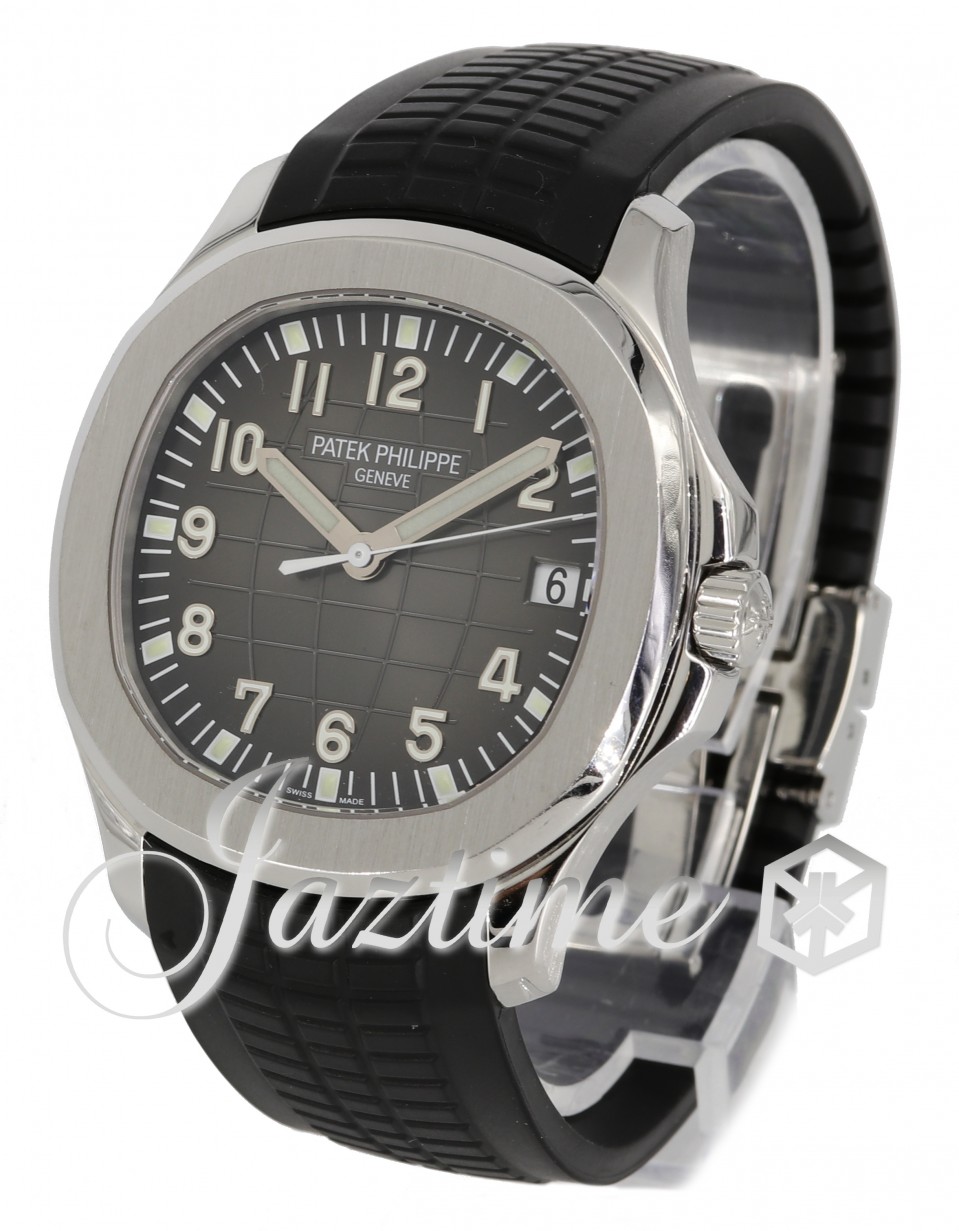 Patek Philippe Aquanaut Date Sweep Seconds Men's Watch Automatic Stainless  Steel 40.8 mm Black Dial Black Composite Rubber Bracelet 5167A-001 - BRAND  NEW