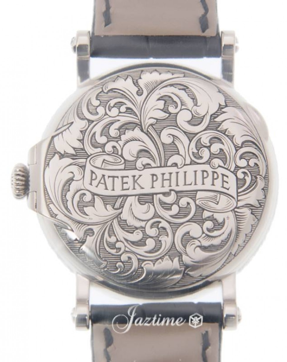 Patek Philippe Grand Complications Perpetual Calendar with Retrograde Date  Hand White Gold Silver Opaline Dial 38mm 5160/500G-001 - BRAND NEW