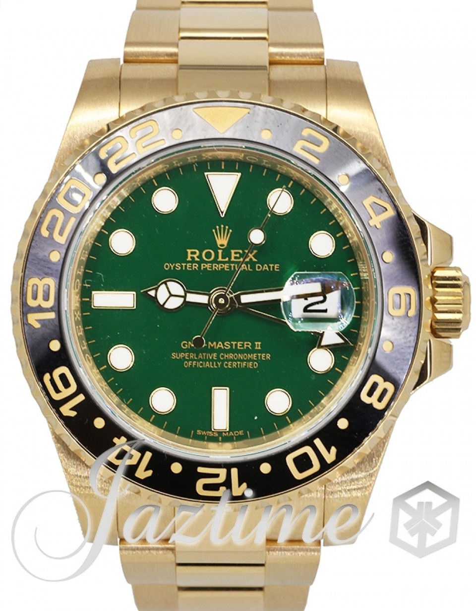 gold green gmt