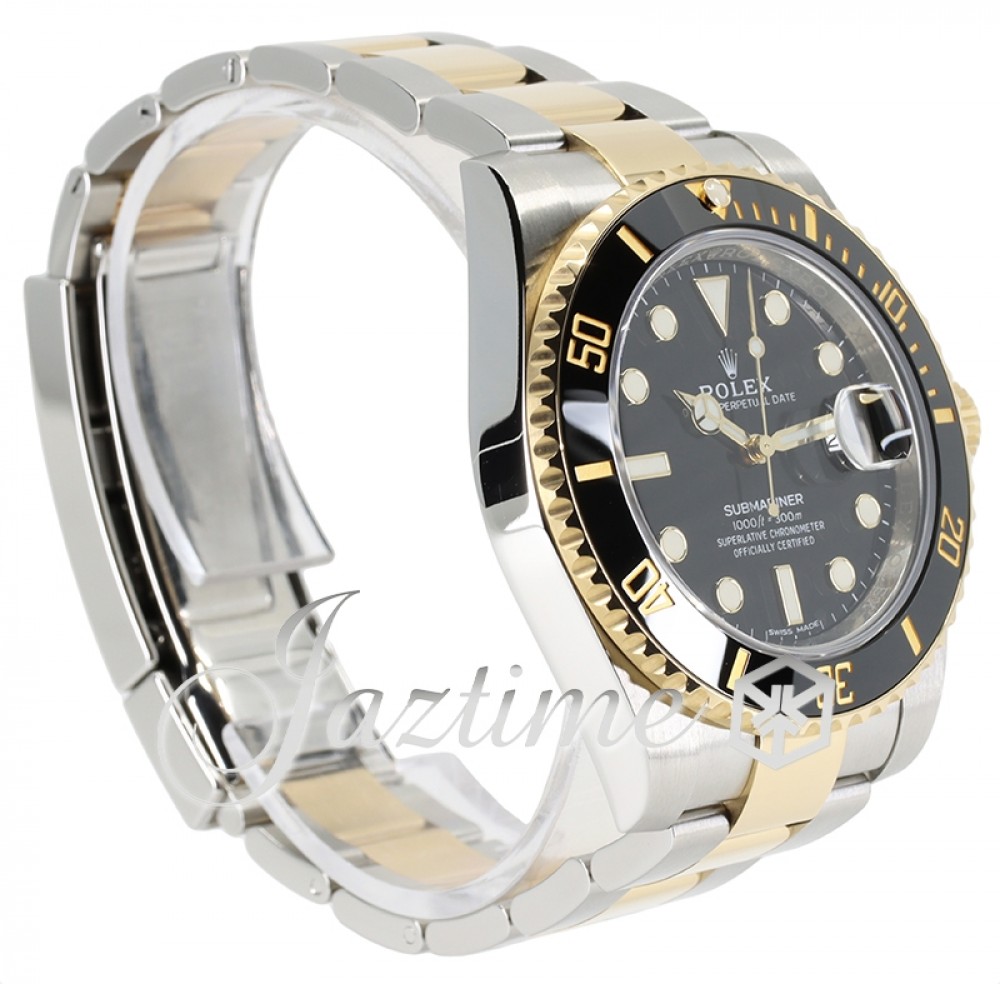 Rolex Oyster Perpetual Submariner Steel & Gold Watch 116613LN