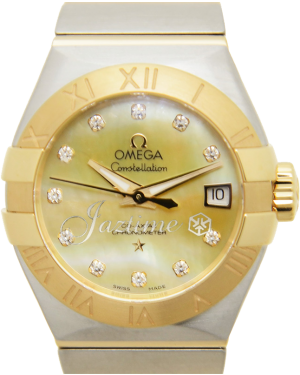 OMEGA 123.20.27.20.57.002 CONSTELLATION CO-AXIAL 27mm STEEL AND YELLOW GOLD - BRAND NEW