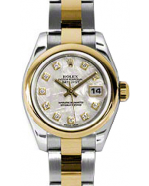 Rolex Lady-Datejust 26 179163-METDO Meteorite Diamond Yellow Gold Stainless Steel Oyster - BRAND NEW
