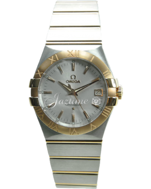 Omega Constellation Quartz 123.20.35.60.02.001 35mm Silver Index Roman Rose Gold Stainless Steel - BRAND NEW