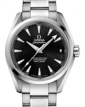 Omega Seamaster Aqua Terra 231.10.39.21.01.002 Black Index 150 M Co-Axial Stainless Steel 38.5mm - BRAND NEW