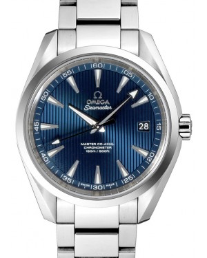 Omega Seamaster Aqua Terra 231.10.42.21.03.003 Blue Index 150 M Co-Axial Stainless Steel 41.5mm - BRAND NEW