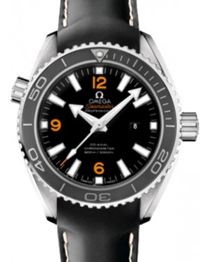 Omega 232.18.38.20.01.002 Planet Ocean 600M Co-Axial 37.5mm Black Ceramic Stainless Steel Rubber BRAND NEW
