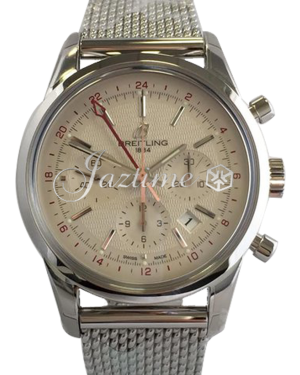 BREITLING AB045112|G772|154A TRANSOCEAN CHRONOGRAPH GMT 43mm STAINLESS STEEL BRAND NEW