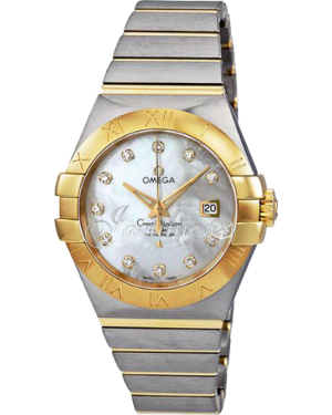 OMEGA 123.20.31.20.55.002 CONSTELLATION CO-AXIAL 31mm STEEL AND YELLOW GOLD - BRAND NEW
