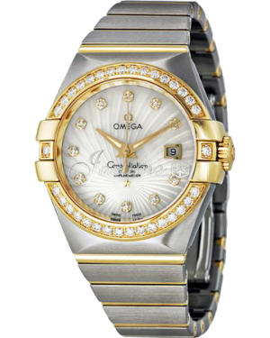 OMEGA 123.25.31.20.55.002 CONSTELLATION CO-AXIAL 31mm STEEL AND YELLOW GOLD - BRAND NEW