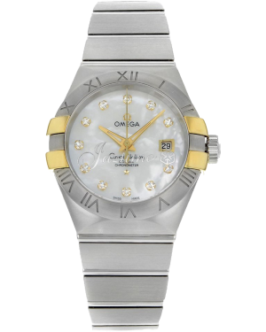 OMEGA 123.20.31.20.55.004 CONSTELLATION CO-AXIAL 31mm STEEL AND YELLOW GOLD - BRAND NEW