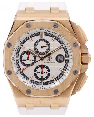 Audemars Piguet Offshore Byblos Summer Rose Gold Silver White 26408OR.OO.A010CA.01.99 
