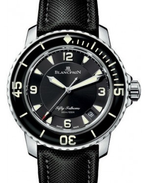 Blancpain Fifty Fathoms Automatique Stainless Steel Canvas Strap 5015 1130 52B
