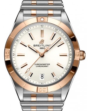 Breitling Chronomat Automatic 36 Stainless Steel/Red Gold White Dial U10380101A1U1
