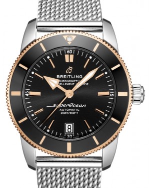 Breitling Superocean Heritage B20 Automatic 42 Stainless Steel/Red Gold Black Dial UB2010121B1A1