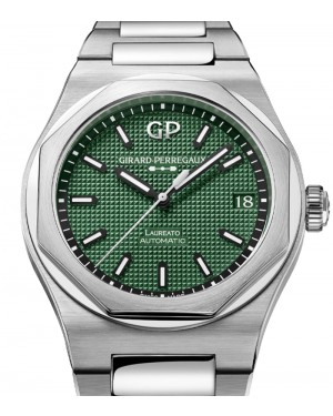 Girard Perregaux Laureato 42mm Stainless Steel Green Dial 81010-11-3153-1CM