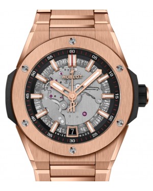 Hublot Big Bang 3-Hands Integrated Time Only King Gold 40mm 456.OX.0180.OX - BRAND NEW