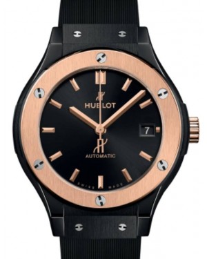 Hublot Classic Fusion 3-Hands Ceramic King Gold 38mm 565.CO.1480.RX - BRAND NEW
