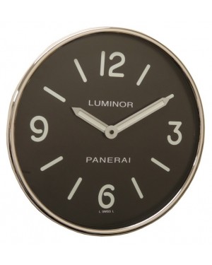 Panerai Luminor Wall Clock Black Arabic / Index Dial