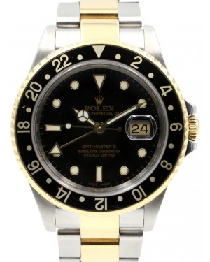 Yellow Gold Black & Green Dial Rolex GMT-Master II Watches ON SALE