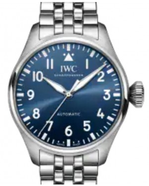 IWC Big Pilot's Watch 43 Automatic Stainless Steel Blue Dial IW329304 - BRAND NEW