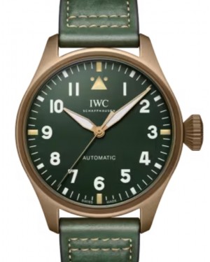 IWC Big Pilot's Watch 43 Spitfire Bronze Green Dial IW329702